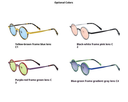 Gafas de Sol Personalizadas Multicolor de Titanio Puro para Mujer - Image 15