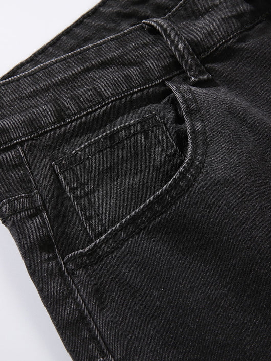 Jeans Skinny Elásticos de Corte Moderno para Hombre - Image 13