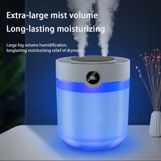 Humidificador Digital 2L con Pantalla LED y Doble Nebulización USB Silencioso - Image 5