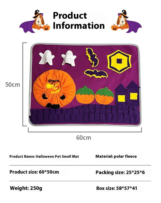 Tapete de Enriquecimiento Halloween para Perros y Gatos - Antideslizante - Image 9
