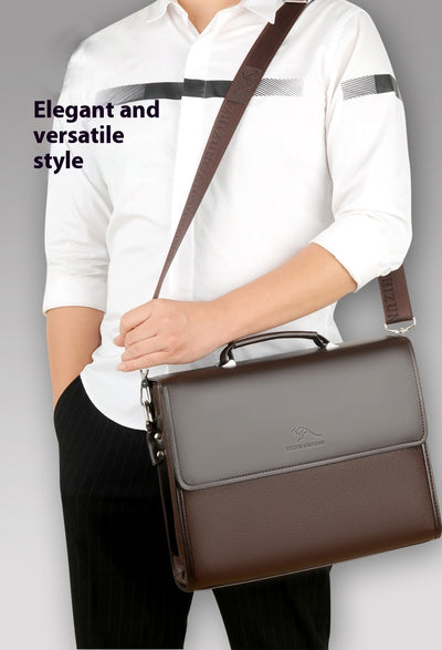 Maletín Ejecutivo Crossbody para Hombre - Bolsa de Negocios Premium - Image 22