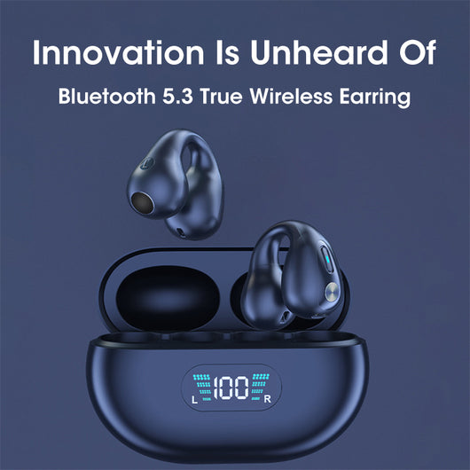 Audífono de Conducción Ósea Bluetooth con Clip - Image 3