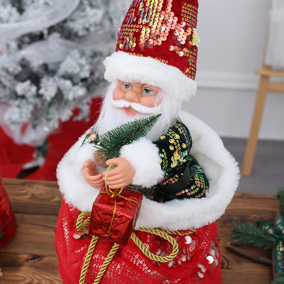 Papá Noel Bailarín Musical para Escritorio - Adorno Navideño Interactivo - Image 12