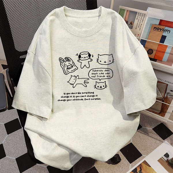 Camiseta Algodón Mujer Diseño Nicho Estampado Moderno - Image 2