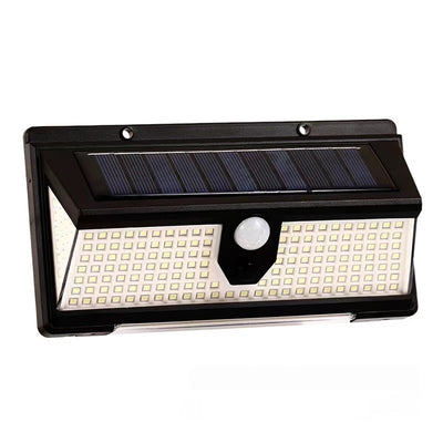 Lámpara Solar de Pared con Sensor de Movimiento y Luz Roja Azul de Advertencia - Image 6