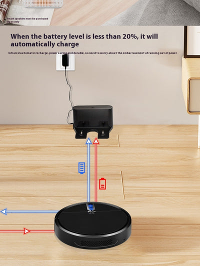 Robot Aspirador Inteligente con Recarga Automática y Limpieza Multifuncional - Image 10