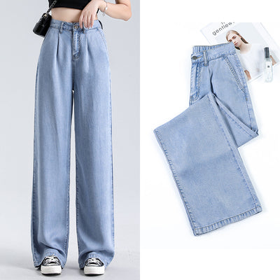 Jeans Holgados de Cintura Alta en Tencel - Comodidad Total - Image 4