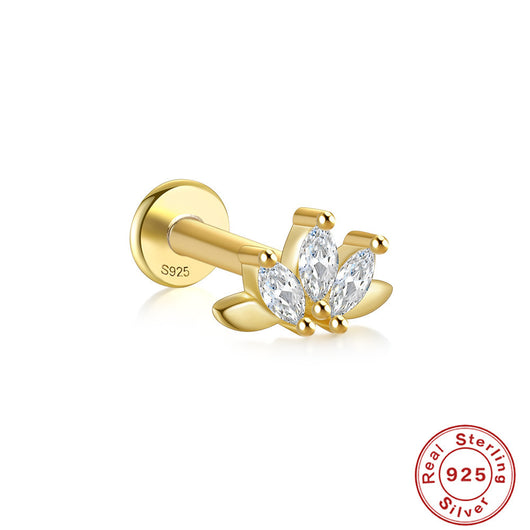 Aretes de Plata 925 Libélula con Diamantes y Ojo de Caballo - Image 8