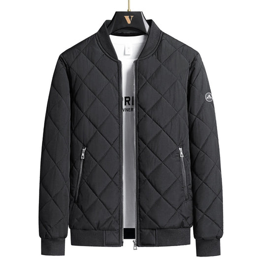 Chaqueta de Invierno Acolchada Talla Grande para Hombre - Image 4