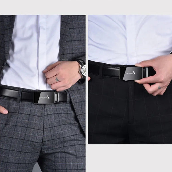 Cinturón para Hombre con Hebilla Automática Ajustable
