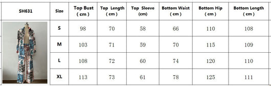 Conjunto Estampado Europeo Americano: Blusa Manga Larga y Pantalón para Mujer - Image 7