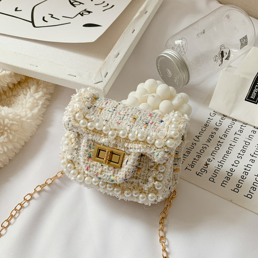 Bolso Crossbody Infantil con Cadena Diamantada - Image 41