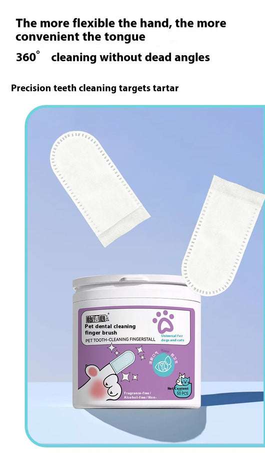 Dedal Limpiador Dental para Perros y Gatos - Eliminador de Sarro y Mal Aliento - Image 17