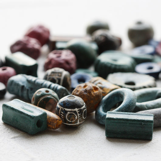 Cuentas de Cerámica Artesanales Multicolor para Joyería DIY - Image 6