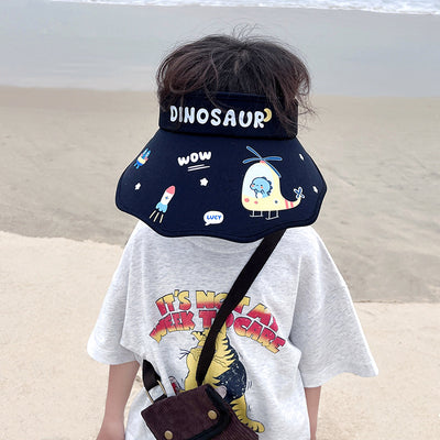 Sombrero de Sol para Niños con Volantes y Protección UV de Dibujos Animados - Image 20