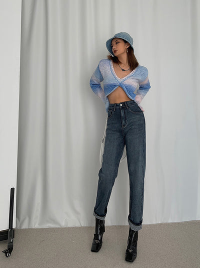 Suéter Oversize Cuello V Suave y Cómodo para Mujer - Image 18