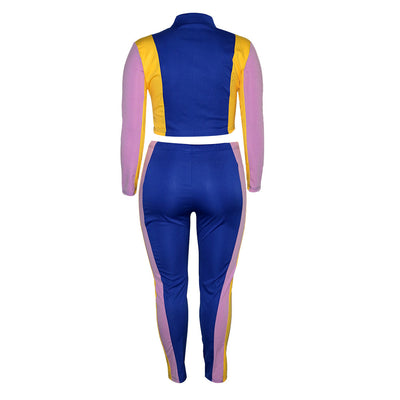 Conjunto Deportivo con Chaqueta y Pantalón de Contraste - Image 14