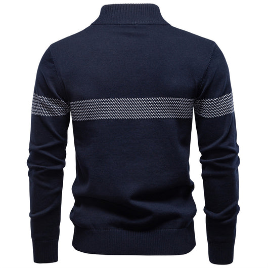 Suéter Casual con Cuello Tipo Polo y Cierre de Cremallera - Image 14