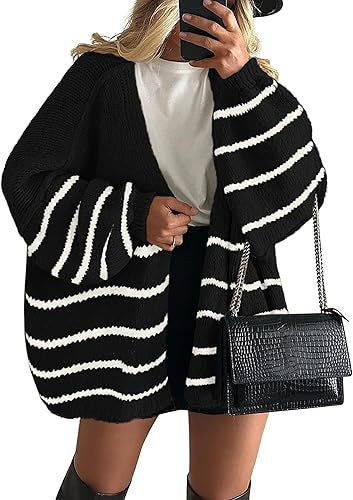 Abrigo Suéter Tejido Casual para Mujer - Image 54