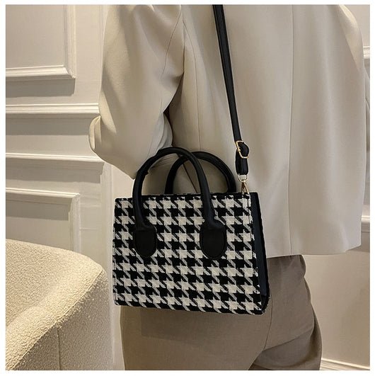 Bolso de Cuadros para Mujer - Bandolera Casual Crossbody - Image 10