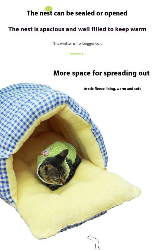 Casa Cama para Gatos Desmontable y Lavable - Nido Cerrado Todo Clima con Espacio Amplio - Image 17
