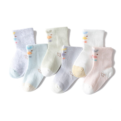 Calcetines Infantiles 3D con Diseños Animados - Algodón Fino Transpirable - Image 5