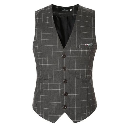 Chaleco Formal Coreano para Hombre Cuello en V - Image 8