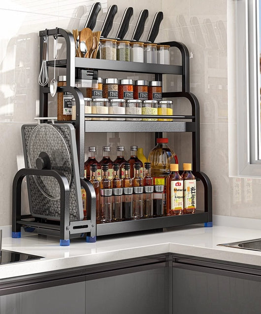 Estantería de Almacenamiento para Cocina - Organizador de Piso - Image 11