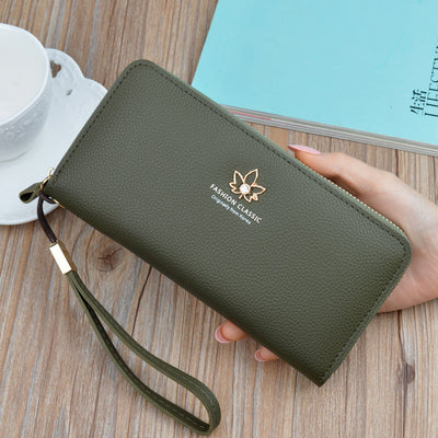 Billetera Larga para Mujer con Cierre - Cartera de Moda Elegante con Gran Capacidad - Image 3