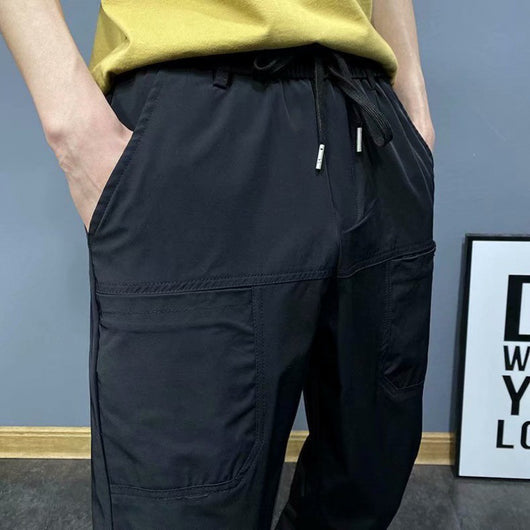Pantalones Jogger Slim Fit con Cordón - Comodidad y Estilo Casual - Image 4