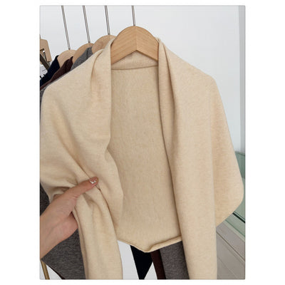 Pañoleta Triangular de Lana Pura para Otoño e Invierno - Image 29
