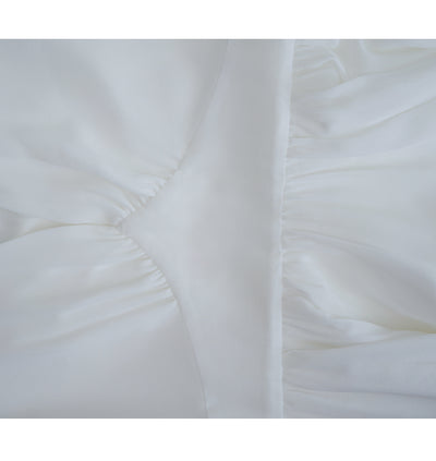 Vestido Blanco Slim Estilo Corte Francés Retro - Image 12
