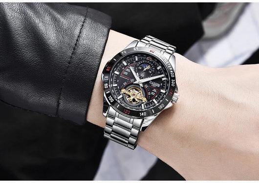 Reloj Mecánico Impermeable para Hombre - Image 20
