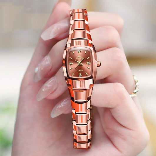 Reloj de Mujer Acero Tungsteno Cuarzo - Diseño Elegante y Moderno - Image 9