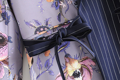 Chaqueta de Contraste Irregular con Detalles de Personalidad - Image 13