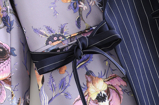 Chaqueta de Contraste Irregular con Detalles de Personalidad - Image 13