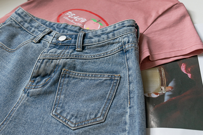 Shorts de Mezclilla Retro Versátiles con Bolsillos Laterales - Image 11