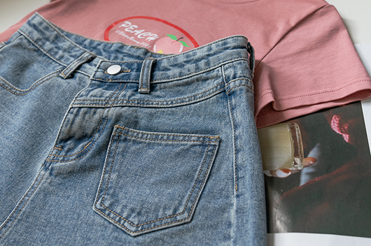 Shorts de Mezclilla Retro Versátiles con Bolsillos Laterales - Image 11