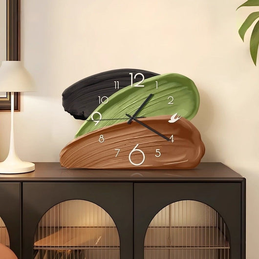 Reloj de Escritorio Silencioso Estilo Vintage Retro