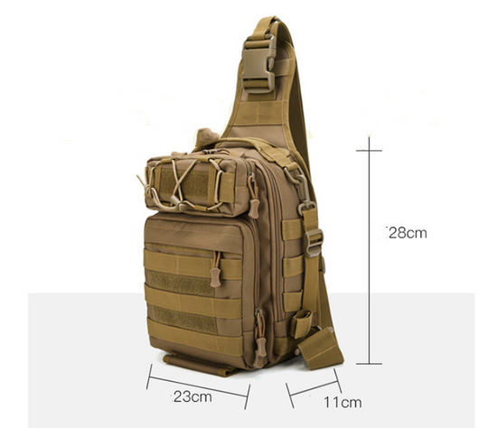Mochila Táctica para Pesca y Camping Camuflaje Resistente - Image 8