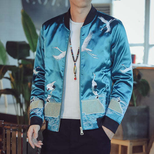 Chaqueta Deportiva Retro Tide Youth con Bordado - Estilo Clásico de Béisbol - Image 8