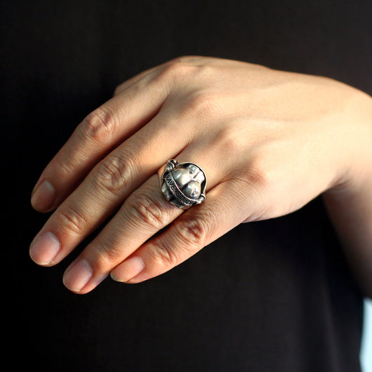 Anillo Punk de Plata 925 Thai Diseño Exclusivo - Image 13