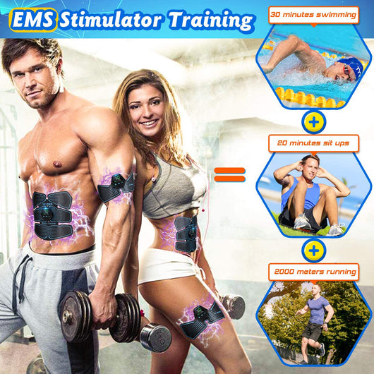 Parches Abdominales Inteligentes con Estimulación Muscular - Set de 6 Unidades - Image 15