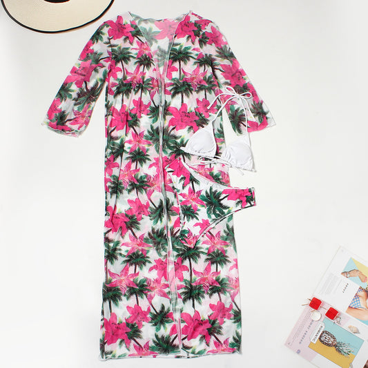 Conjunto de Blusa Dividida de Tres Piezas para Mujer - Image 2