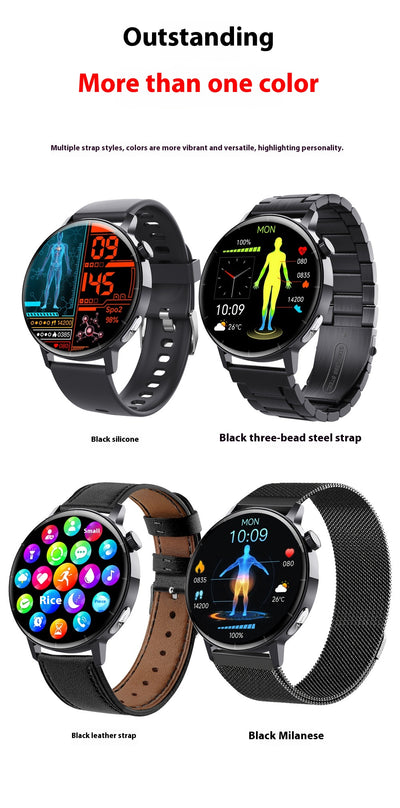 Pulsera Inteligente con Monitor de ECG y Glucosa - Control de Salud 24/7 - Image 29