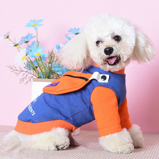 Suéter para Perro Pequeño con Mochila Desmontable - Image 3