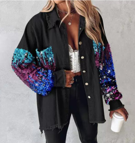 Blusa de Hombros Descubiertos con Patrón Serpentina para Mujer - Image 28