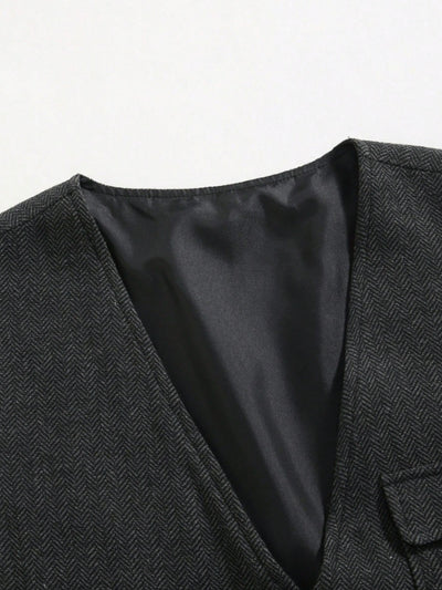 Chaleco Ejecutivo de Corte Clásico para Hombre - Image 16