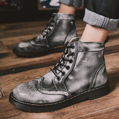 Botas Martin de Invierno Impermeables para Hombre con Caña Alta - Image 4