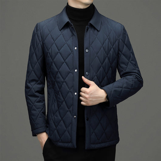 Chaqueta Ligera Acolchada de Algodón para Hombre - Image 9